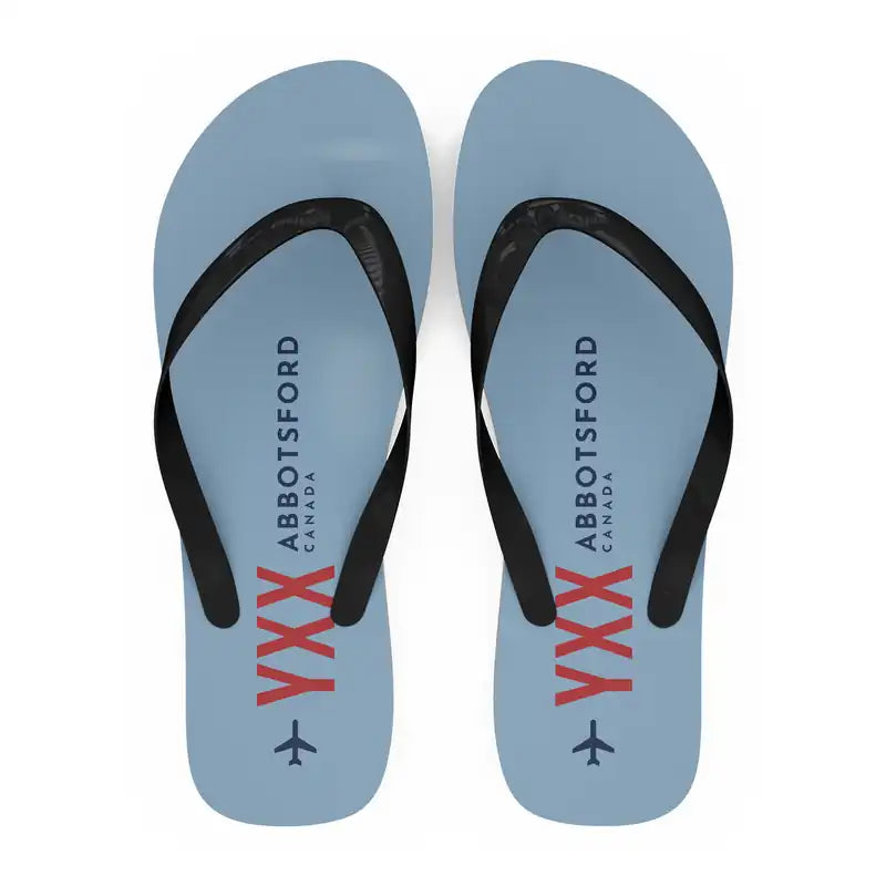 Abbotsford International Airport (YXX) Slippers & Flip Flops - Slippers - Flip Flops - Code - Light Blue