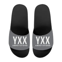 Thumbnail for Abbotsford International Airport (YXX) Slippers & Flip Flops - Slippers - Sport - Code - Gray