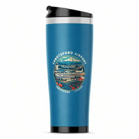 Thumbnail for Abbotsford International Airport (YXX) Travel Mugs - Badge - Stainless Steel (No Holder) - Light Blue