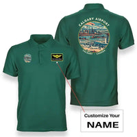 Thumbnail for YYC - Badge - Double-Side Polo - Green + Name