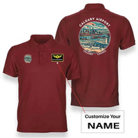 Thumbnail for YYC - Badge - Double-Side Polo - Red + Name
