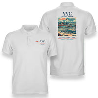 Thumbnail for YYC - Poster - Double-Side Polo - White