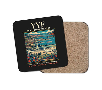 YYF - Poster - Coaster - Black
