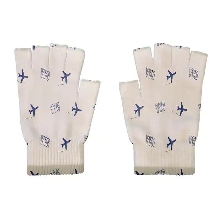 Charlottetown Airport (YYG) Gloves - Gloves - Cut - Pattern - Beige