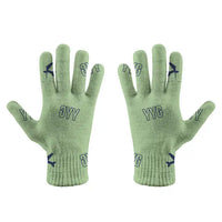 Thumbnail for Charlottetown Airport (YYG) Gloves - Gloves - Full - Pattern - Light Green