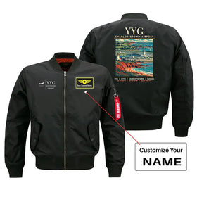 Charlottetown Airport (YYG) Bomber Jacket