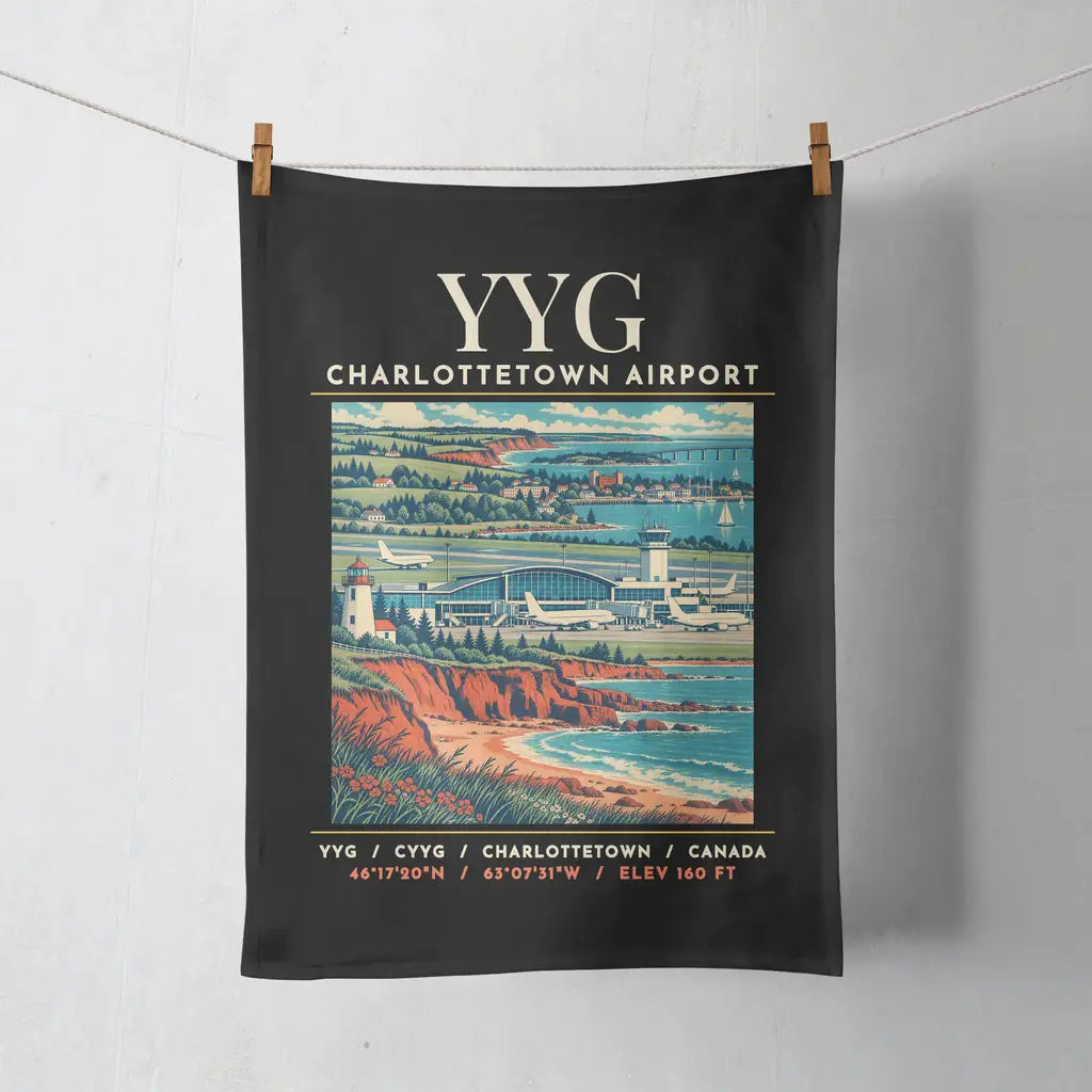 YYG - Poster - Towel - Black