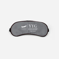 Thumbnail for Charlottetown Airport (YYG) Sleep Masks - Sleep Mask - Front - Gray