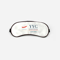Thumbnail for Charlottetown Airport (YYG) Sleep Masks - Sleep Mask - Front - White