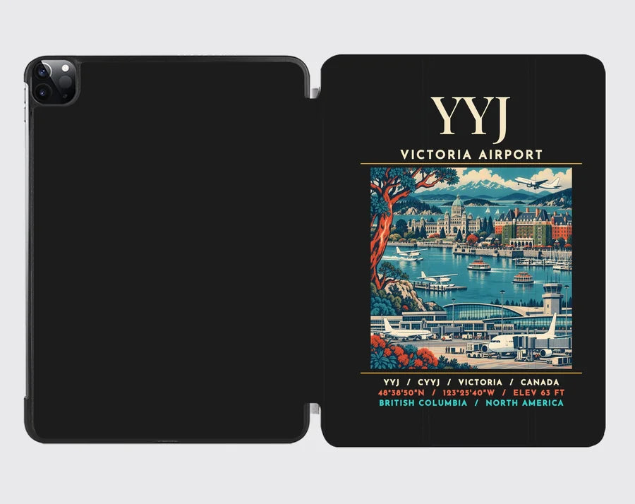 YYJ - Poster - iPad Case - Black