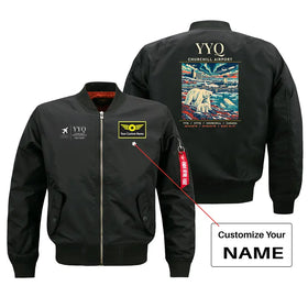 Churchill Airport (YYQ) Bomber Jacket