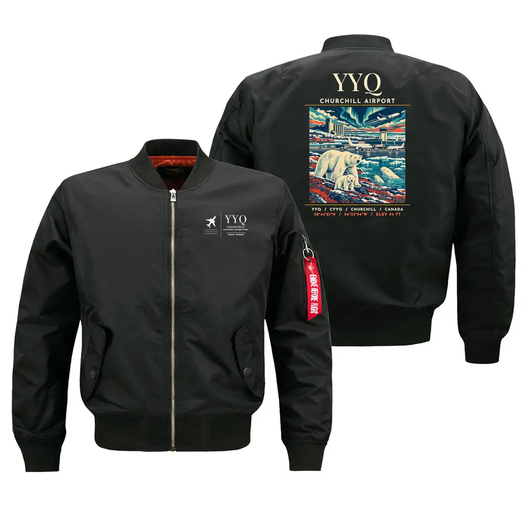 YYQ - Poster - Bomber Jacket - Black