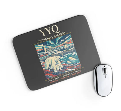 YYQ - Poster - Mouse Pad - Black