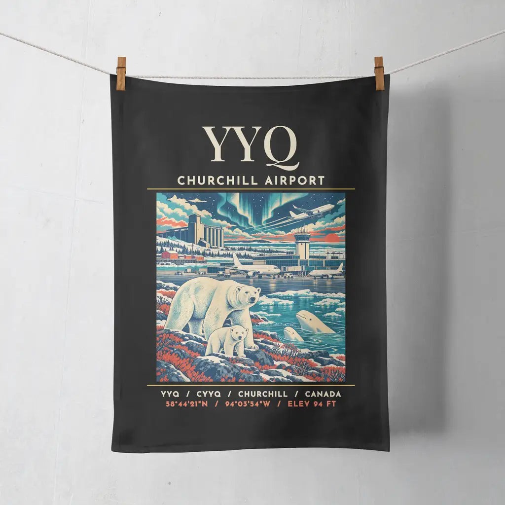YYQ - Poster - Towel - Black