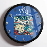 Thumbnail for YYQ - Poster - Wall Clock Framed - Blue