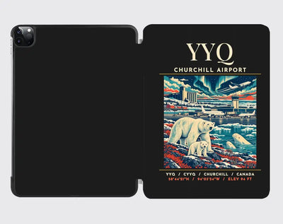 YYQ - Poster - iPad Case - Black