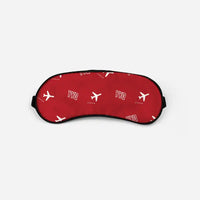 Thumbnail for Churchill Airport (YYQ) Sleep Masks - Sleep Mask - Pattern - Red