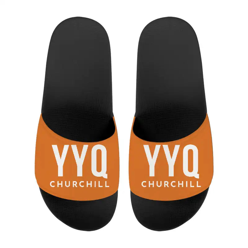 Churchill Airport (YYQ) Slippers & Flip Flops - Slippers - Sport - Code - Orange