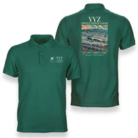 Thumbnail for YYZ - Poster - Double-Side Polo - Green