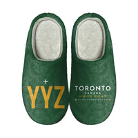Thumbnail for Toronto Pearson International Airport (YYZ) Slippers & Flip Flops - Slippers - Cotton - Code - Different - Green