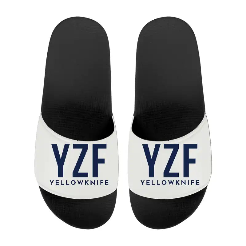 Yellowknife Airport (YZF) Slippers & Flip Flops - Slippers - Sport - Code - White