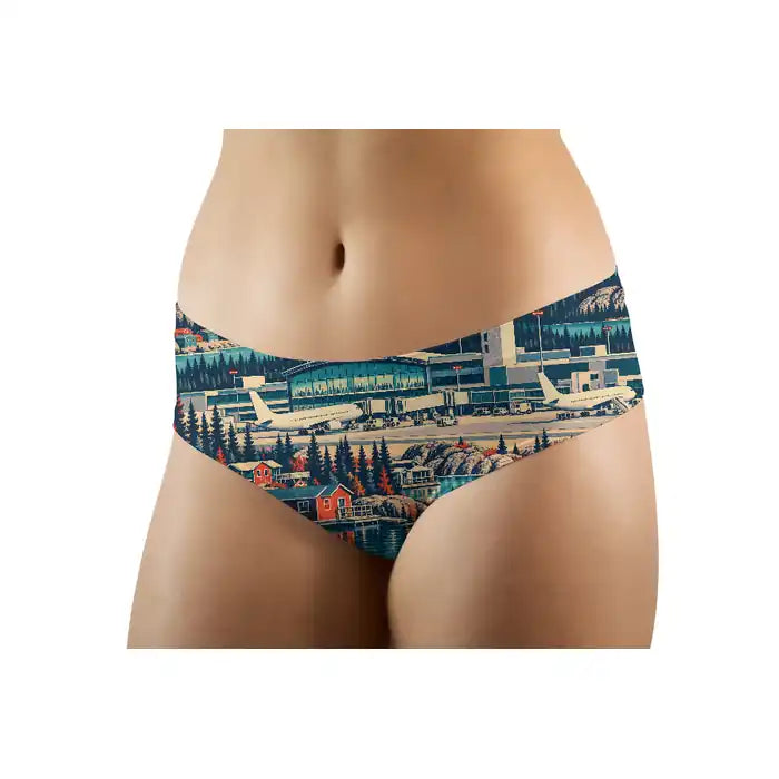 Yellowknife Airport (YZF) Women Panties - Scene - Front