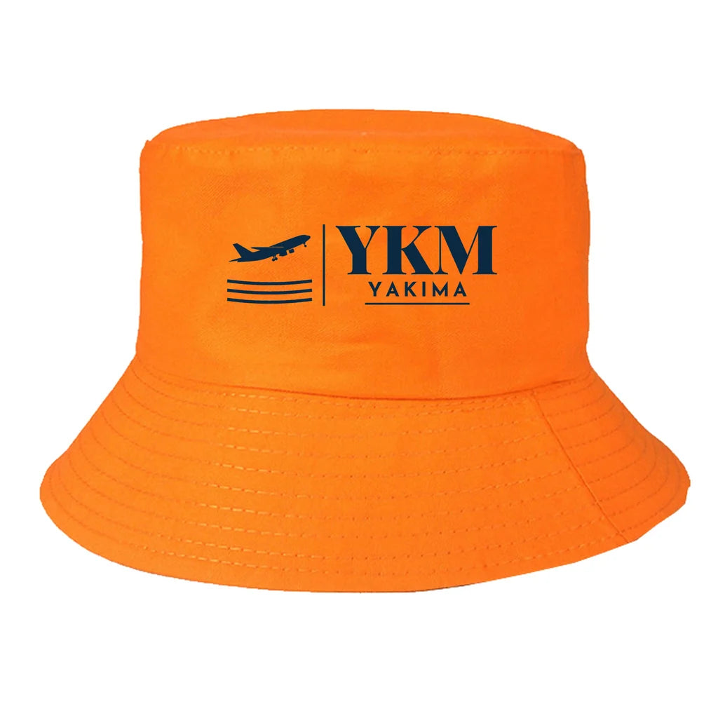 Yakima Air Terminal (McAllister Field) (YKM) summer hat - orange