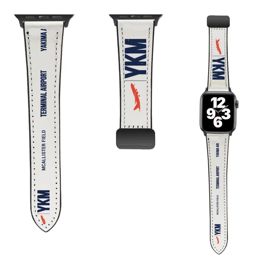 WBV6 | Yakima Air Terminal (McAllister Field) YKM | Leather - White