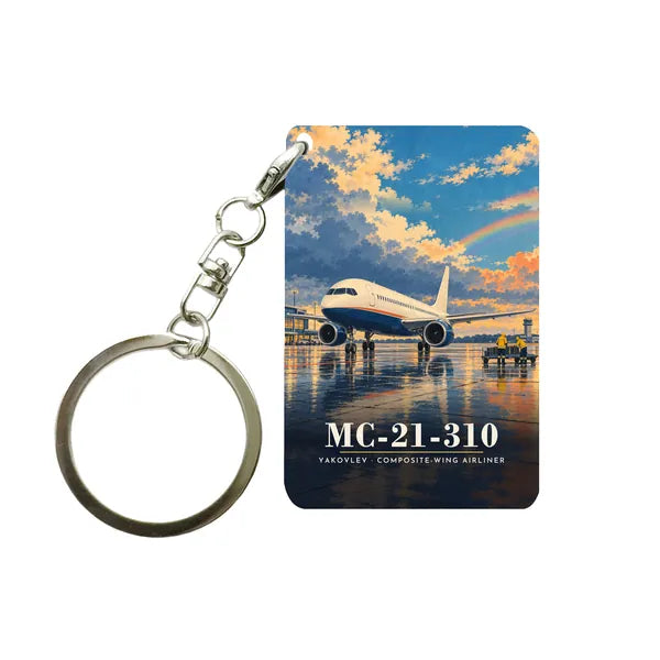Yakovlev MC-21-310 - 3D - Key Chain - Full Print