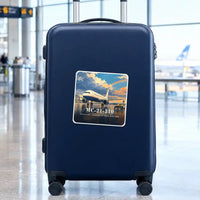 Thumbnail for Yakovlev MC-21-310 - 3D - Square Sticker - Suitcase