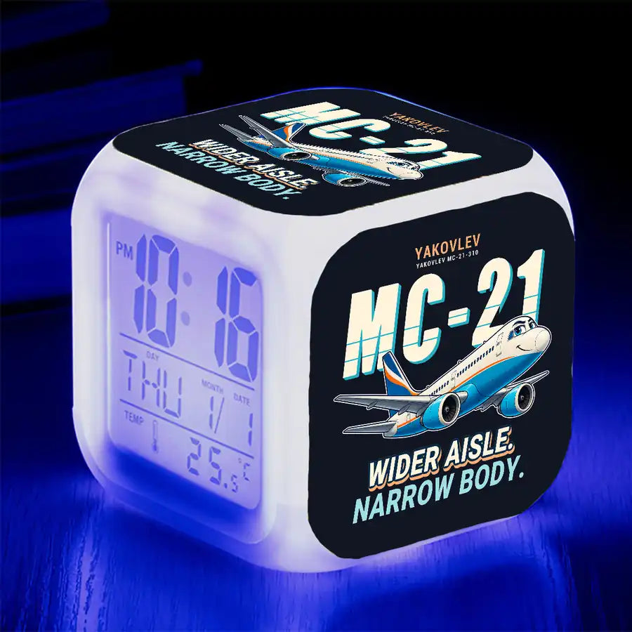 Yakovlev MC-21-310 - Cartoon - Alarm Clock