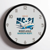 Thumbnail for Yakovlev MC-21-310 - Cartoon - Framed - Light Gray