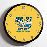 Thumbnail for Yakovlev MC-21-310 - Cartoon - Framed - Yellow
