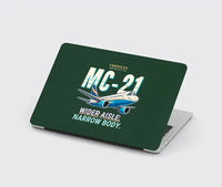 Thumbnail for Yakovlev MC-21-310 - Cartoon - MacBook Case - Dark Green