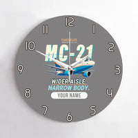 Thumbnail for Yakovlev MC-21-310 - Cartoon + Name - No Frame - Gray