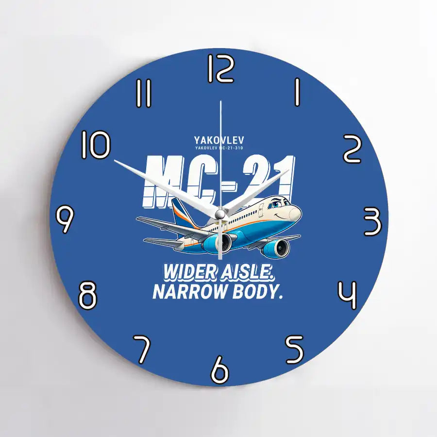 Yakovlev MC-21-310 - Cartoon - No Frame - Blue