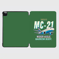 Thumbnail for Yakovlev MC-21-310 - Cartoon - iPad Case - Green