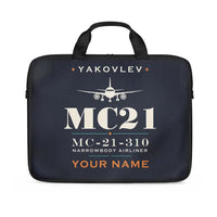 Thumbnail for Yakovlev MC-21-310 - Heritage + Name - Laptop Bag