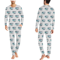 Thumbnail for Yakovlev MC-21-310 - Men Pajamas - Original Pattern - Light Gray