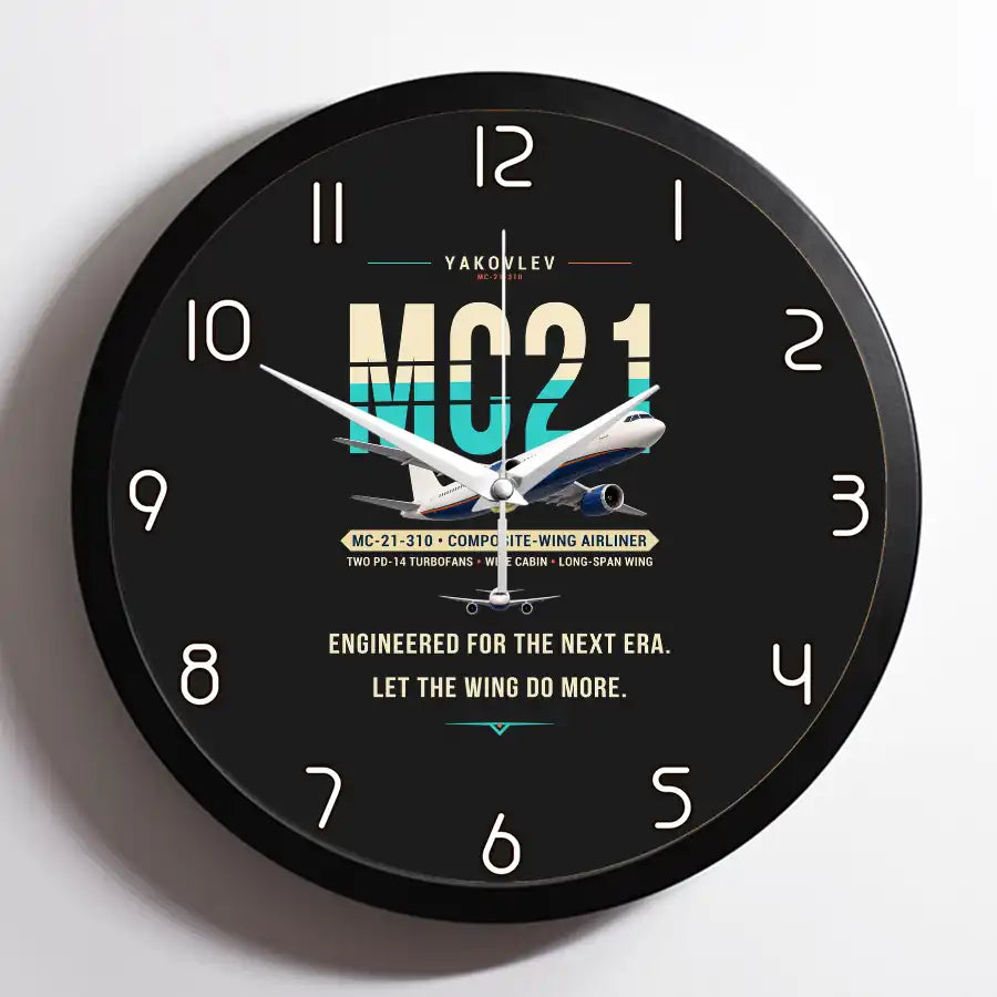 Yakovlev MC-21-310 - Original - Framed - Black