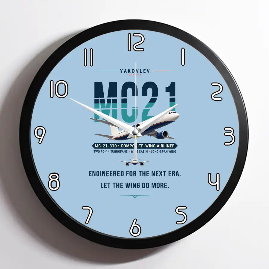 Yakovlev MC-21-310 - Original - Framed - Light Blue