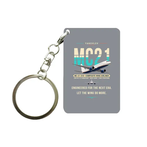 Yakovlev MC-21-310 - Original - Key Chain - Gray