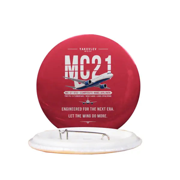 Yakovlev MC-21-310 - Original - Pin - Red