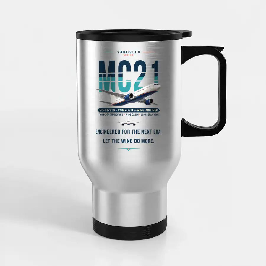Yakovlev MC-21-310 - Original - Stainless Steel with Holder - Silver