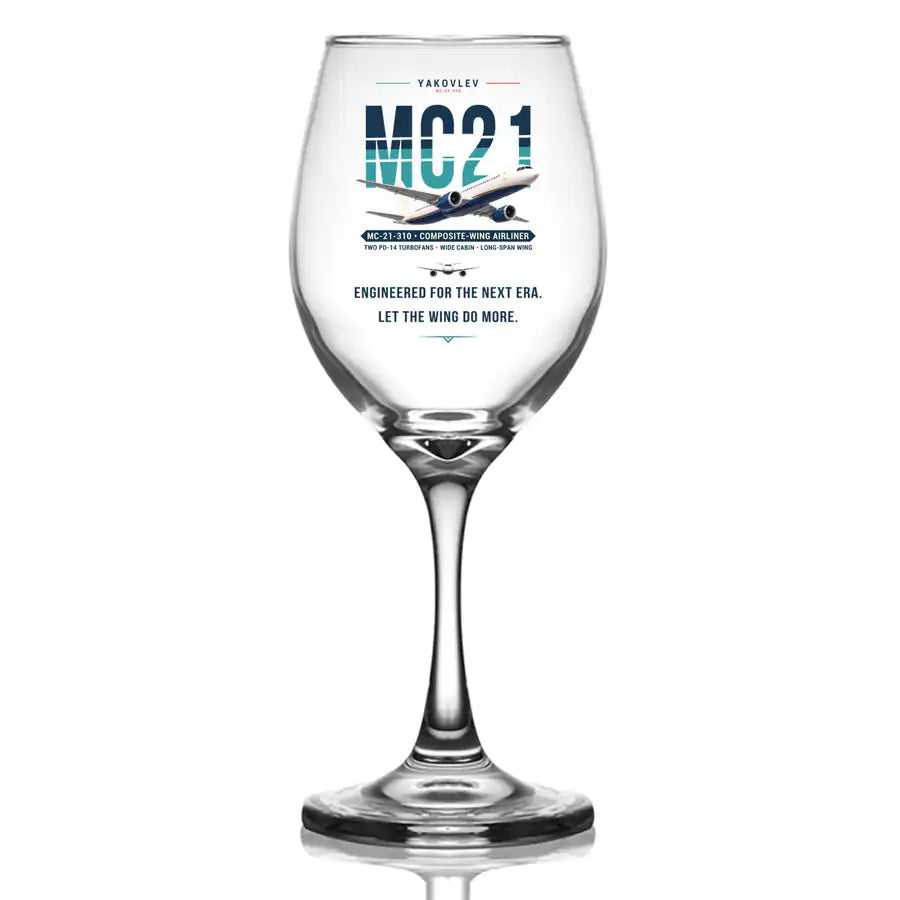 Yakovlev MC-21-310 - Original - Wine Glass