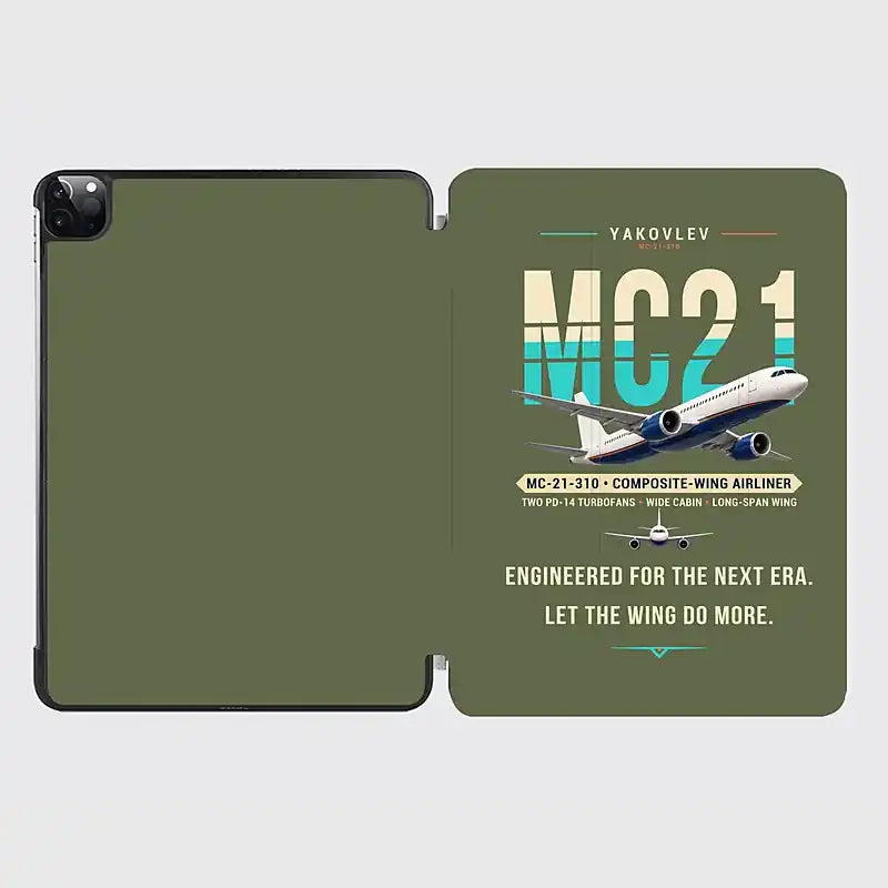 Yakovlev MC-21-310 - Original - iPad Case - Green Army