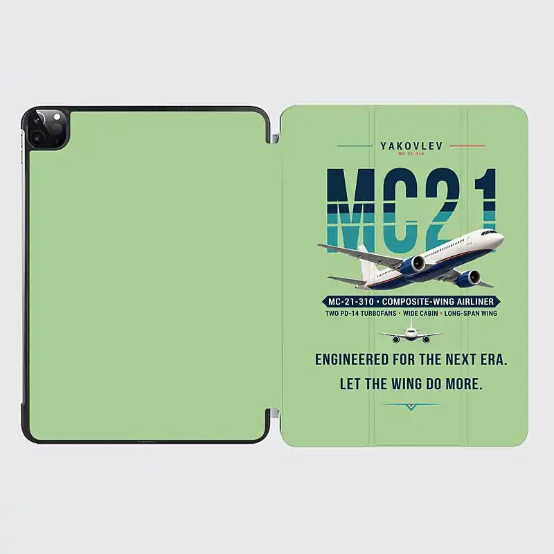 Yakovlev MC-21-310 - Original - iPad Case - Light Green