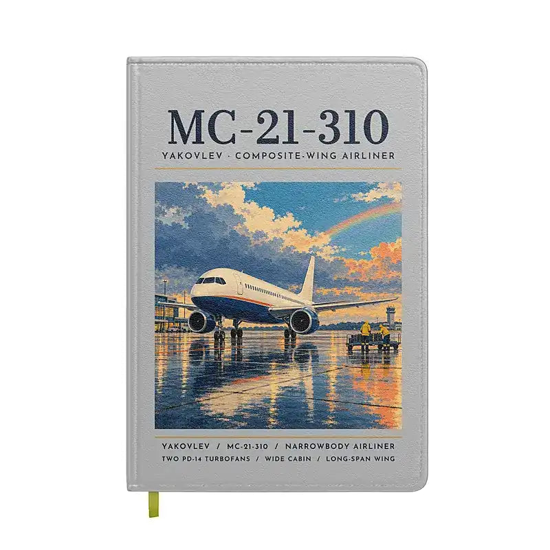 Yakovlev MC-21-310 - Poster - Notebook - Light Gray