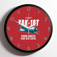 Thumbnail for Yakovlev Yak-18T - Cartoon - Framed - Red