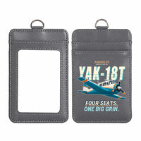 Thumbnail for Yakovlev Yak-18T - Cartoon - ID Card Holder - Gray